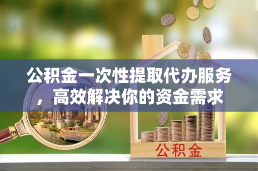 漠河公积金一次性提取代办服务，高效解决你的资金需求