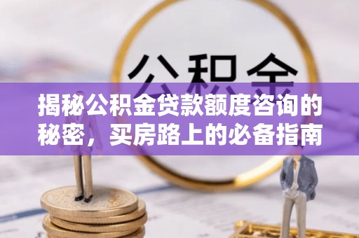 漠河揭秘公积金贷款额度咨询的秘密，买房路上的必备指南