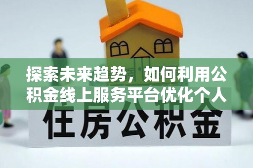 漠河探索未来趋势，如何利用公积金线上服务平台优化个人财务管理