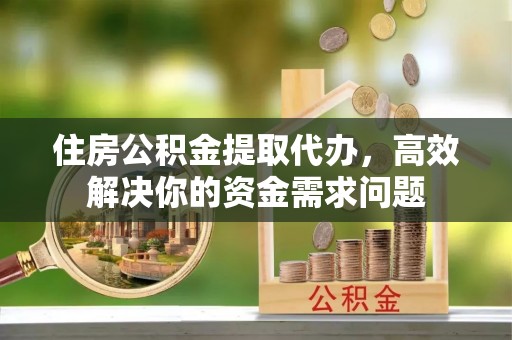 漠河住房公积金提取代办，高效解决你的资金需求问题