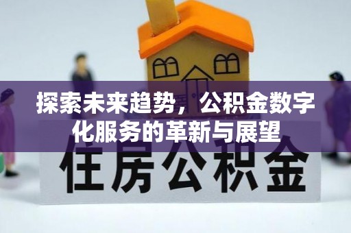 漠河探索未来趋势，公积金数字化服务的革新与展望