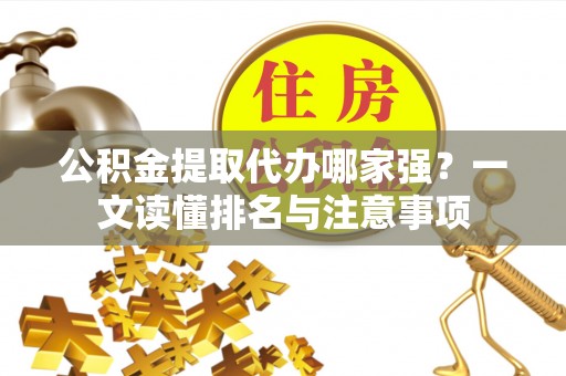漠河公积金提取代办哪家强？一文读懂排名与注意事项