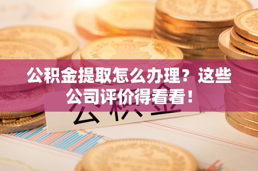 漠河公积金提取怎么办理？这些公司评价得看看！