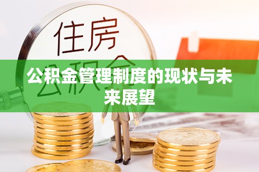 漠河公积金管理制度的现状与未来展望