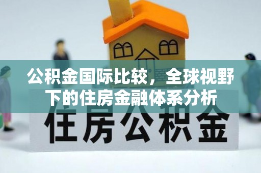 漠河公积金国际比较，全球视野下的住房金融体系分析